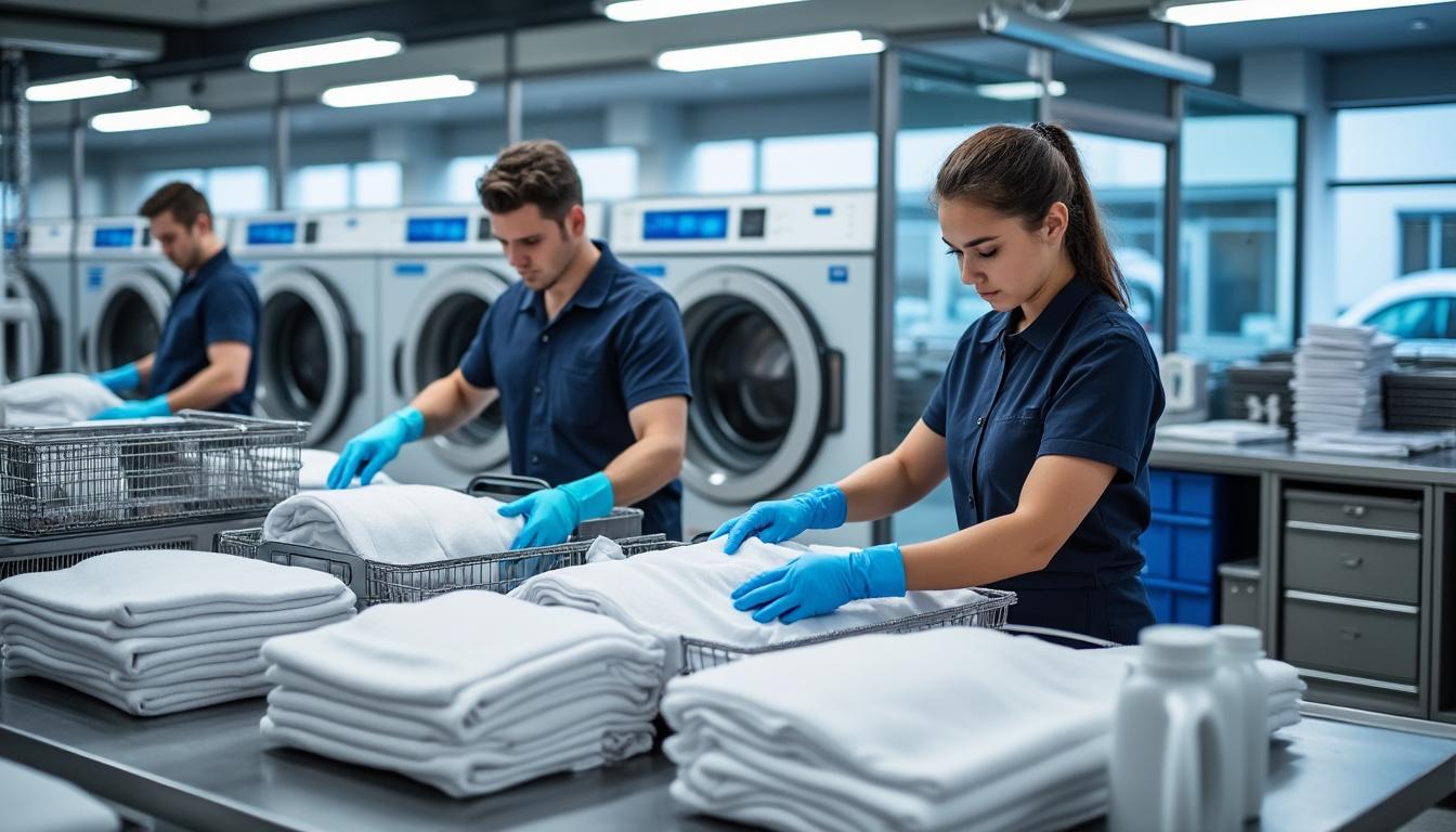 découvrez comment l'utilisation de lessive professionnelle pour hôtel peut rehausser l'image de votre établissement en offrant des vêtements impeccables, en garantissant un service de qualité supérieure et en renforçant la satisfaction de vos clients.
