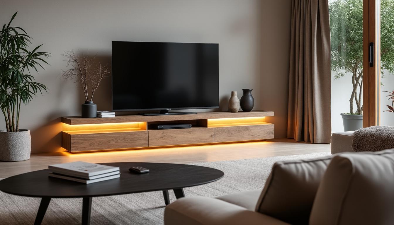 découvrez comment sublimer votre intérieur en habillant vos murs avec une palette conçue pour supporter votre télévision. transformez chaque pièce en ajoutant une touche moderne et esthétique tout en optimisant l'espace. aménagez un coin détente unique qui allie fonctionnalité et style.