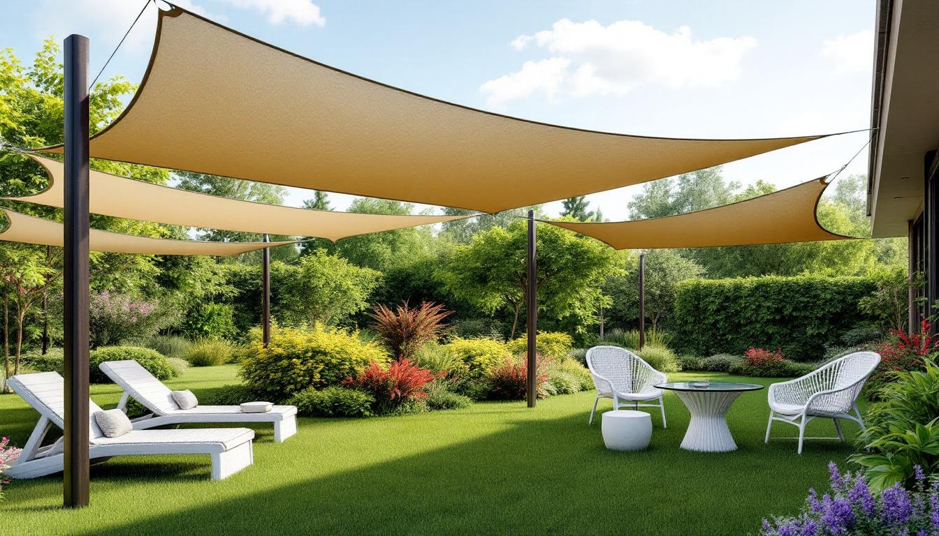 découvrez notre sélection des meilleures voiles d'ombrage rectangulaires pour protéger et embellir votre jardin tout en profitant d'un espace ombragé et agréable.