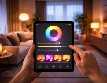 découvrez comment choisir l'éclairage d’ambiance idéal grâce à des tests et simulations interactives sur tablette tactile pour transformer votre intérieur.