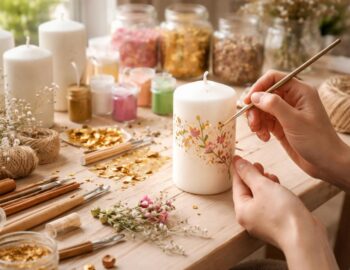 découvrez comment personnaliser une bougie pour en faire un objet déco unique et original, grâce à des astuces simples et créatives.