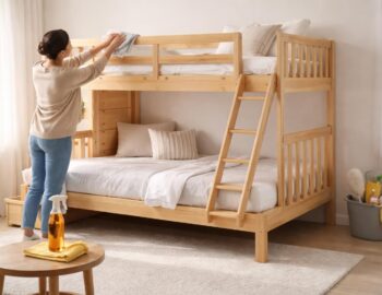 découvrez nos conseils d'entretien essentiels pour préserver la durabilité de votre lit superposé 4 places et assurer un usage sûr et prolongé.