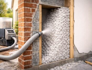 découvrez la technique d'isolation des murs creux par insufflation de laine, une méthode efficace pour améliorer le confort thermique et réduire les pertes d'énergie.