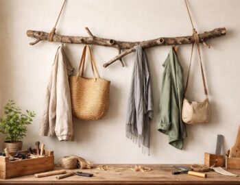 découvrez comment fabriquer facilement une patère branche d'arbre pour un porte-manteau naturel et poétique, un projet diy simple et décoratif.
