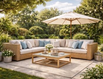 découvrez notre sélection 2026 de salons de jardin sympas pour chiller avec style cet été. confort, design et tendance au rendez-vous pour vos moments de détente en plein air.