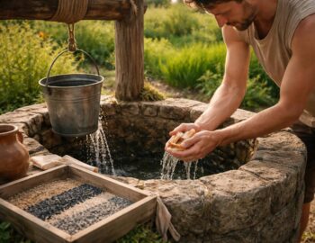 découvrez comment se laver avec l'eau du puits en toute sécurité grâce à nos conseils sur la filtration maison pour une eau propre et saine.