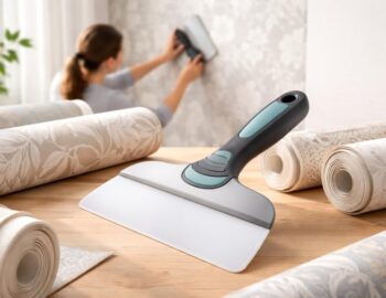 découvrez la spatule à maroufler, l'outil incontournable pour poser facilement et efficacement votre papier peint sans bulles ni plis.