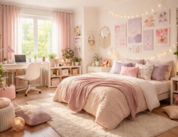 découvrez notre tuto déco pour chambre d'ado fille et créez un univers unique et personnalisé qui reflète sa personnalité et ses goûts.