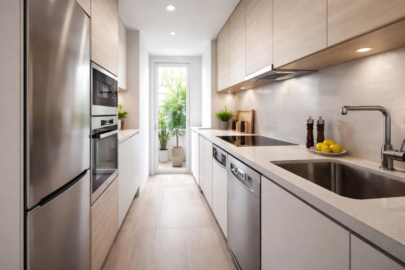découvrez comment sélectionner les appareils électroménagers adaptés pour optimiser une cuisine étroite en longueur, alliant fonctionnalité et gain d'espace.