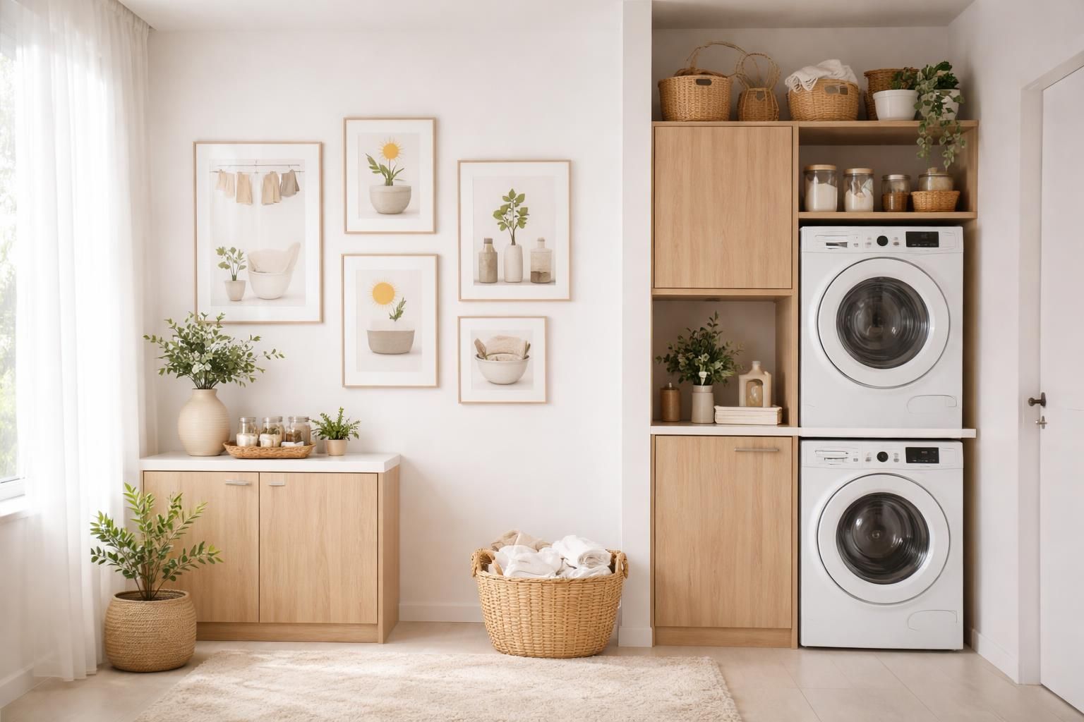 découvrez des idées de tableaux pour sublimer votre buanderie et apporter une touche de décoration originale et élégante à cet espace fonctionnel.