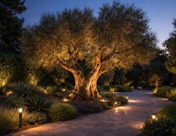 découvrez comment mettre en valeur votre olivier au jardin grâce à un éclairage adapté et réussir une ambiance chaleureuse et esthétique.