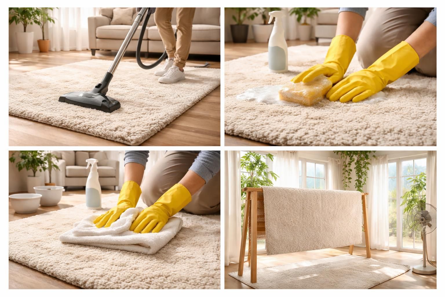 découvrez comment nettoyer un tapis en laine efficacement avec nos conseils détaillés sur les étapes à suivre, le séchage optimal et les précautions indispensables pour préserver sa douceur et sa beauté.