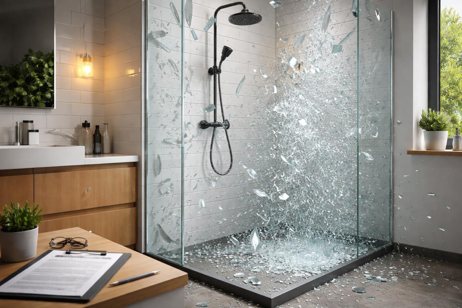 découvrez vos droits et démarches en cas d'explosion de paroi de douche. guide complet pour assurer votre protection face à un sinistre lié à votre salle de bain.
