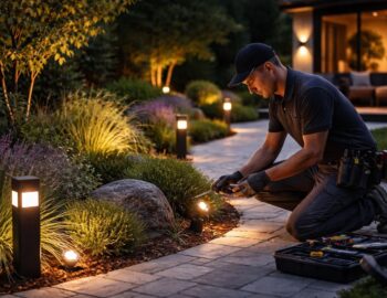 découvrez le coût d'installation professionnel de l'éclairage de jardin et obtenez des conseils pour un éclairage extérieur efficace et esthétique.