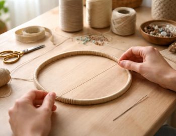 apprenez à fabriquer un attrape-rêves avec un cercle parfaitement rond grâce à nos conseils pratiques et faciles à suivre. transformez vos rêves en art !